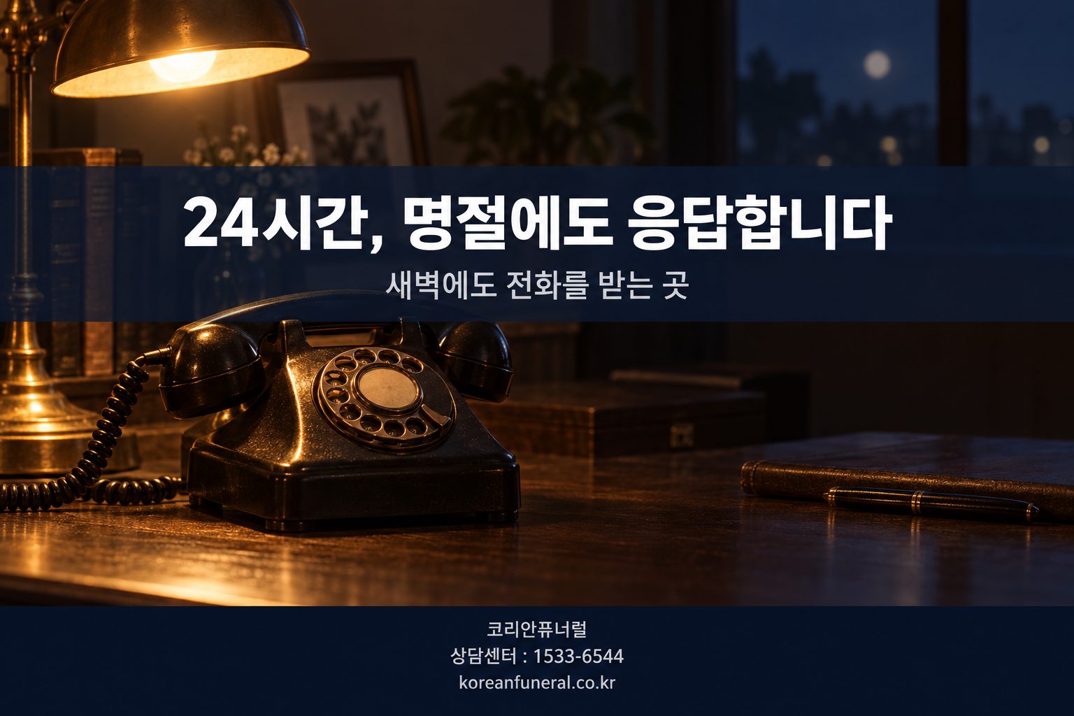 24시간, 명절에도 응답합니다